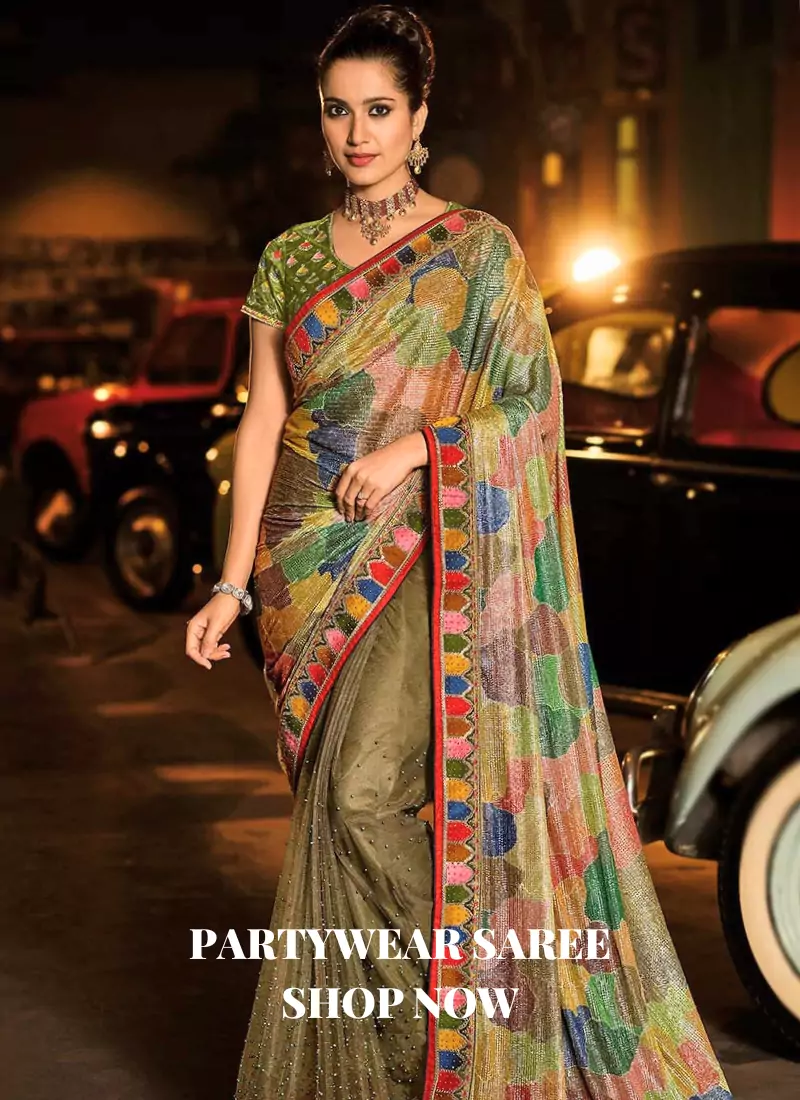 partywear-saree
